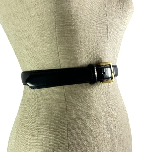 Genuine Vintage COACH 5934 Polished Cowhide Leather Belt Unisex 36 main image 4